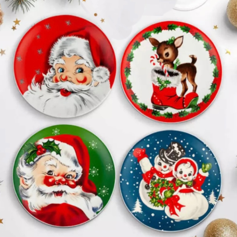 Mr Christmas Nostalgic plates